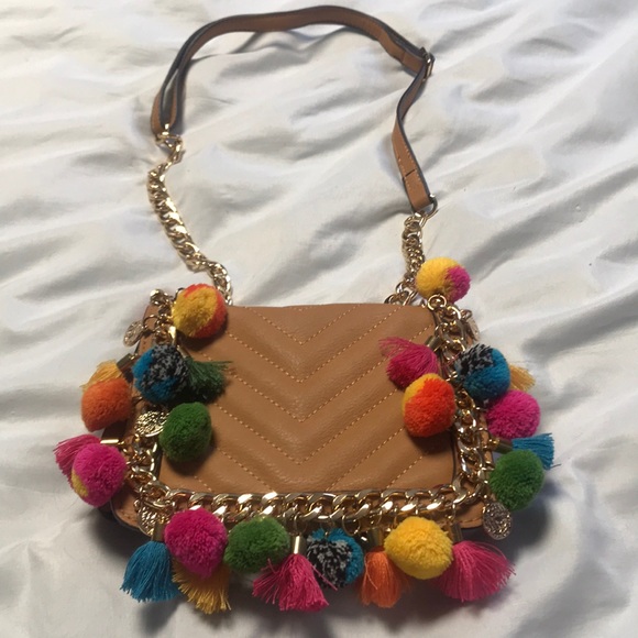 pom pom purse